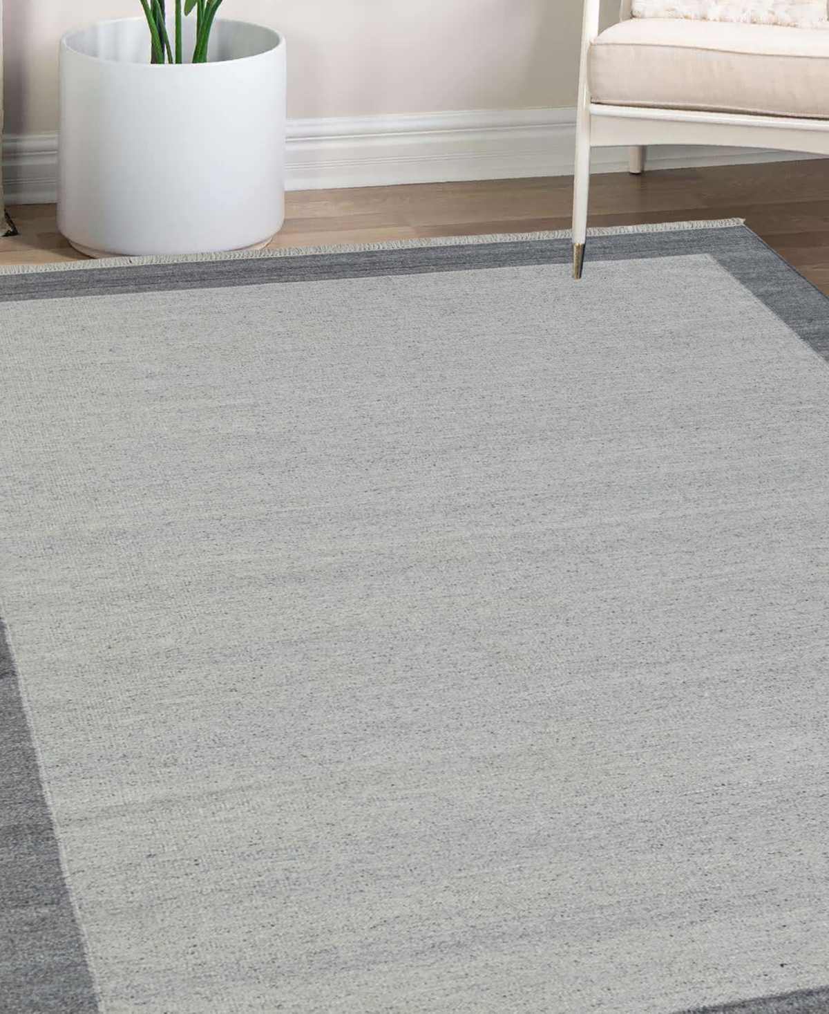 Obeetee Nu Maison Soft Border 5'x8' Area Rug