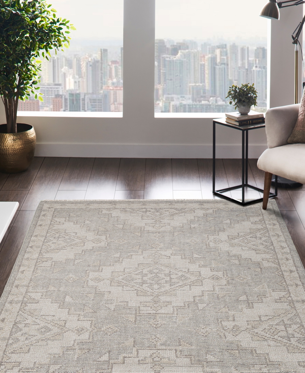 Obeetee Palace Whitley 3'x5' Area Rug