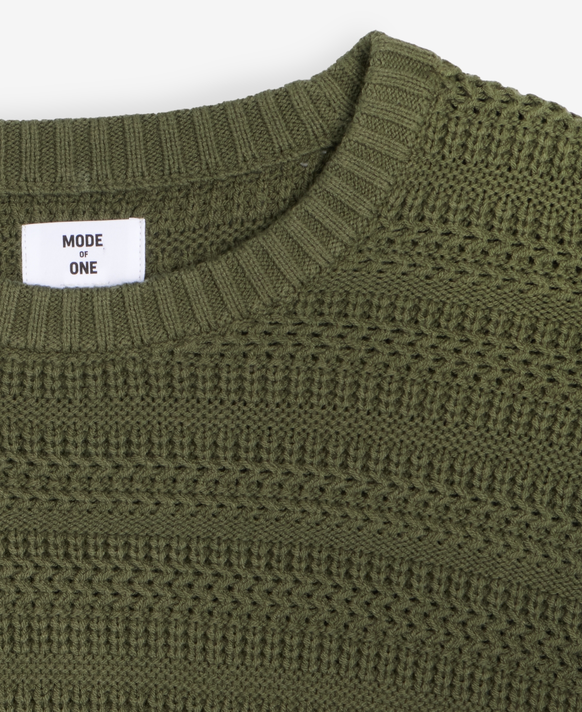 Mode Of One Men's Relaxed-fit Textured Sweater, Macy's Exclusive In Green