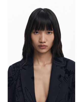 Women's Blazer with velvet details