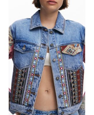 Women's Boho denim jacket