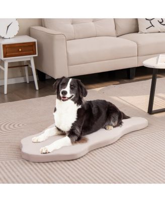 Dog Sleeping Mat Waterproof Dog Crate Pad Bed Mat with Memory Foam Support