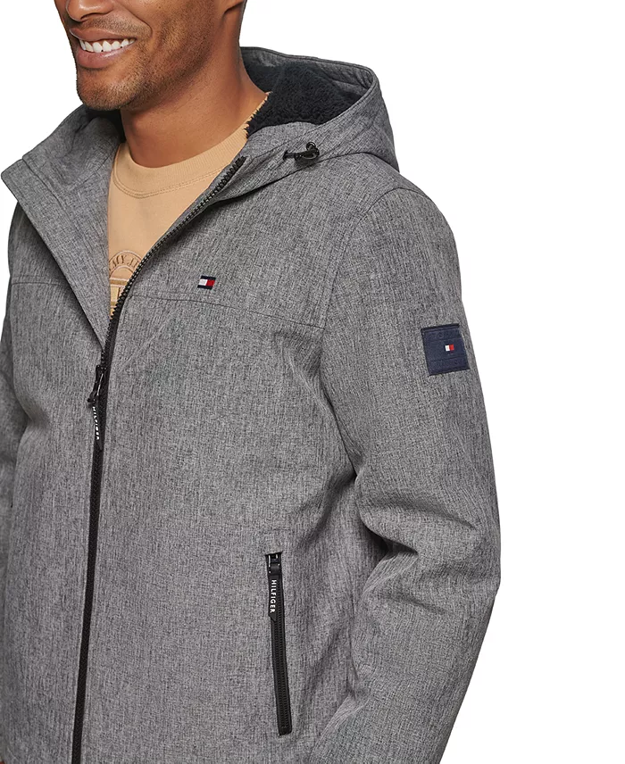 Men's Softshell Hooded Jacket - thumbnail 3