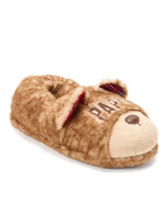 Men's Papa Bear Closed Back Slipper