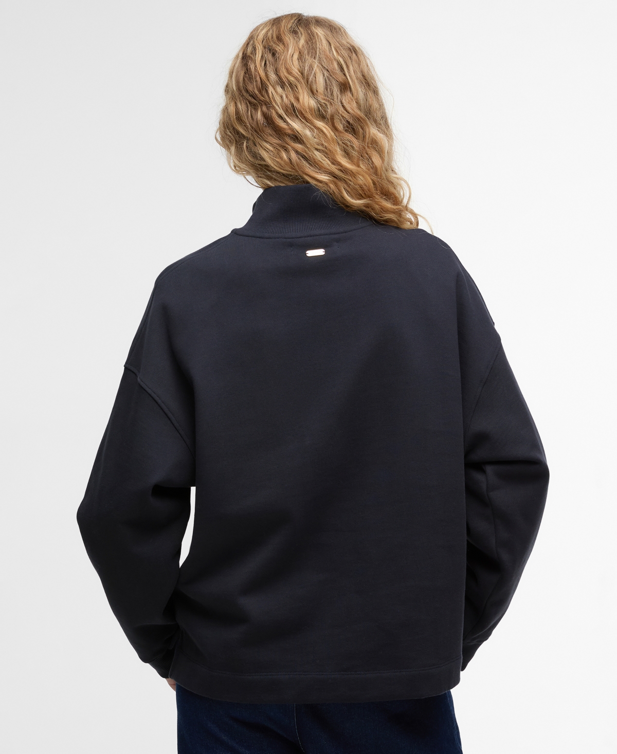 Barbour Women's Sara Long Sleeve Sweatshirt In Blue