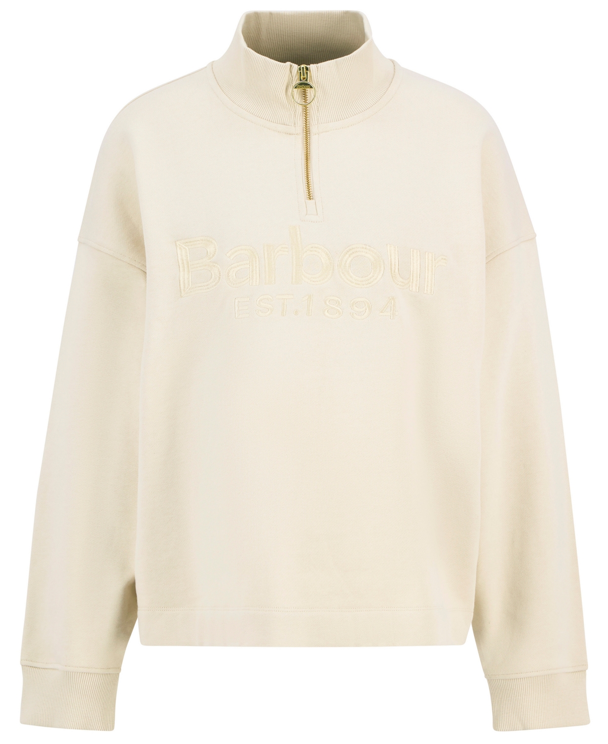 Barbour Women's Sara Long Sleeve Sweatshirt In Neutral