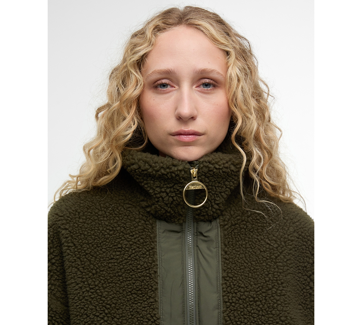 Barbour Women's Contrast Front Panels Long Sleeve Jacket