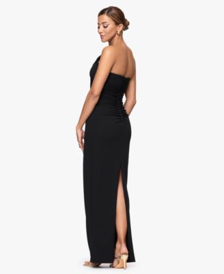 Women's Asymmetric Neck Gown