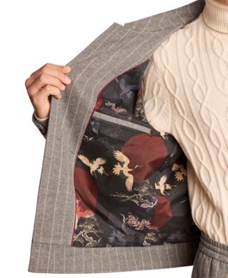 Men's Hilo Button Pinstripe Jacket