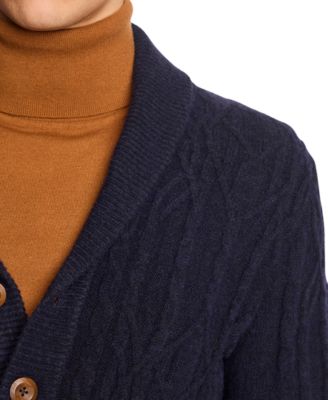 Men's Cable-Knit Cardigan