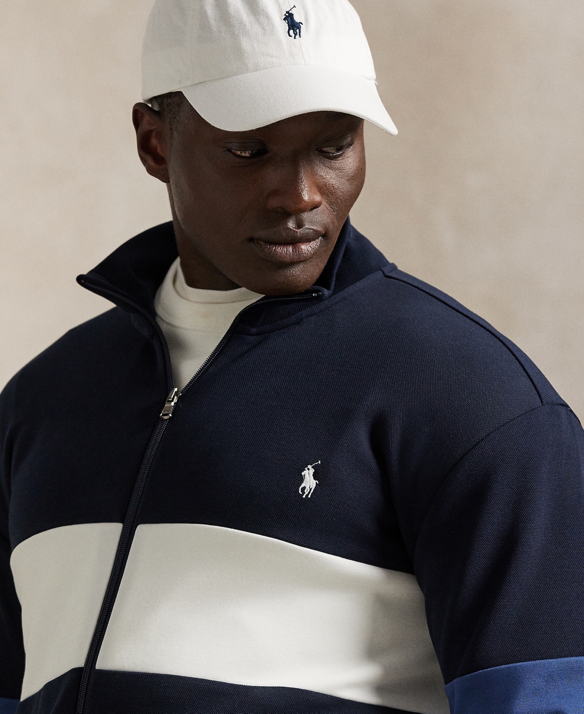 Polo Ralph Lauren Men's Big & Tall Double Knit Long Sleeves Sweatshirt