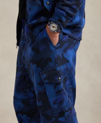 Men's Big & Tall Camo Print Cargo Jogger Pants