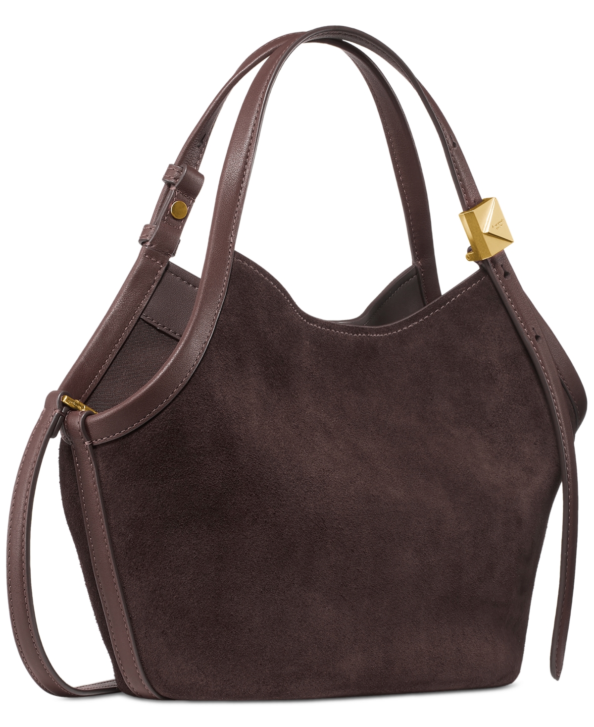 kate spade new york Deco Medium Suede Tulip Tote Bag
