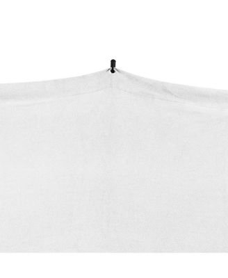 5x12' White Background Floor Extended Backdrop Travel Kit