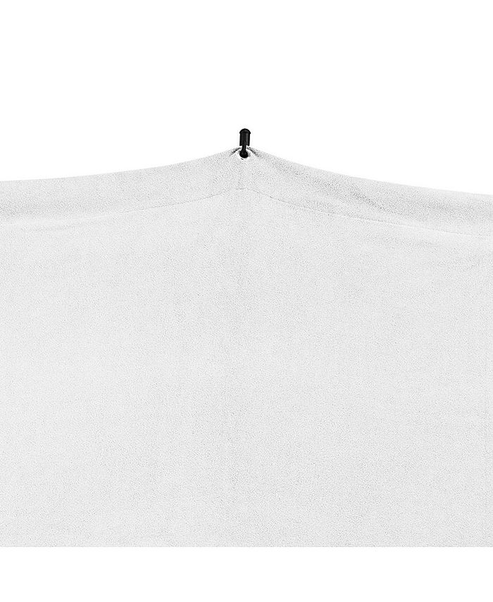 Savage 5x12' White Background Floor Extended Backdrop Travel Kit (water damage on case not product)