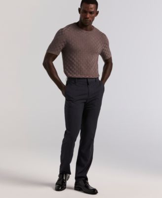 Men's Slim Fit Pinstripe Pants