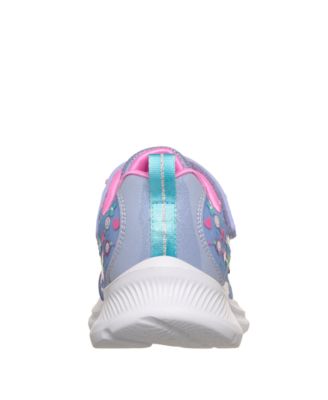 Little Girls Jumpsters 2.0 - Besties 4Ever Fastening Strap Closure Casual Sneakers from Finish Line