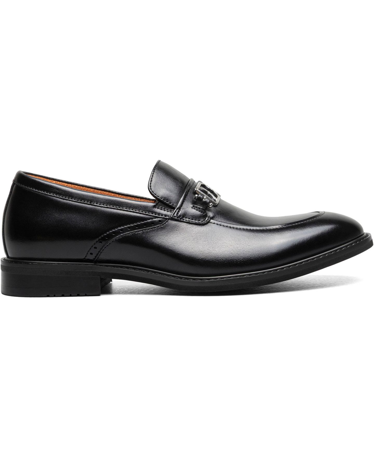 Мужские туфли Stacy Adams Boyd Moc Toe Slip-On, цвет: Чёрный — фото 2