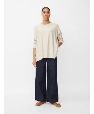 Women's Long Sleeve Round Neck Knit Sweater