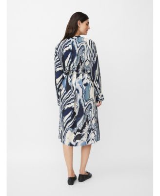 Women's MaNeile Long Sleeve Waist Belt Dress