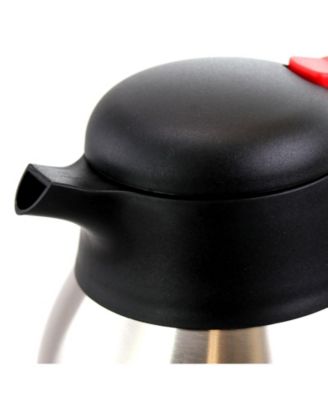 2 Liter Stainless Steel Thermal Beverage Carafe for Coffee and Tea