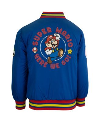 Boys Super Luigi Bomber Jacket