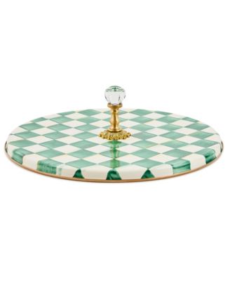 Emerald Check Cheese Course