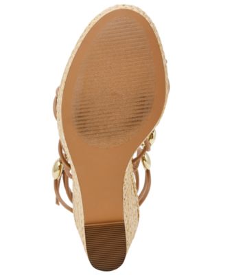 Women's Oaklie Studded Strappy Wedge Sandals