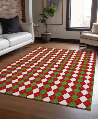 Holiday Washable Indoor/Outdoor ACN1812 10'x14' Area Rug