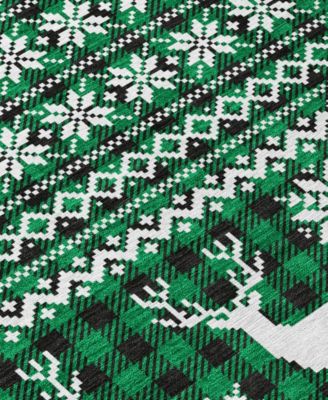 Holiday Washable Indoor/Outdoor ACN1820 10'x14' Area Rug