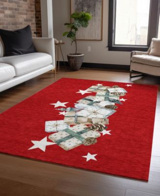 Holiday Washable Indoor/Outdoor ACN1825 10'x14' Area Rug