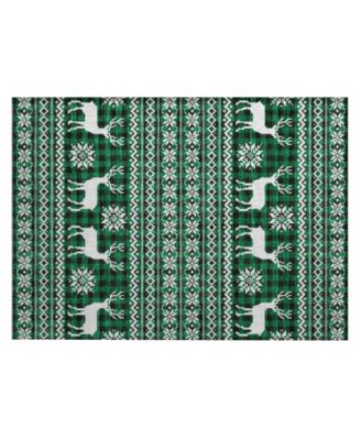 Holiday Washable Indoor/Outdoor ACN1820 1'8"x2'6" Area Rug