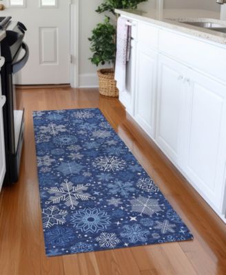 Holiday Washable Indoor/Outdoor ACN1823 2'3"x7'6" Runner Area Rug