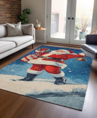 Holiday Washable Indoor/Outdoor ACN1807 2'6"x3'10" Area Rug