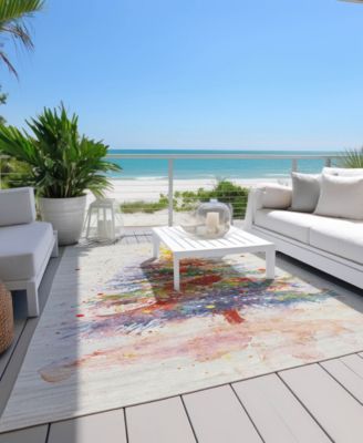 Holiday Washable Indoor/Outdoor ACN1809 2'6"x3'10" Area Rug