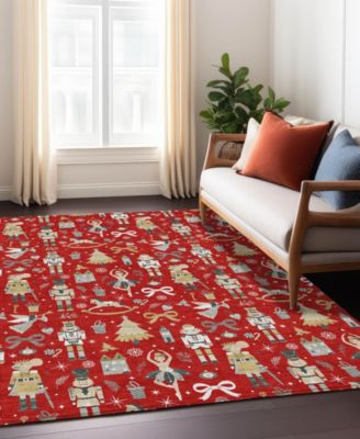 Holiday Washable Indoor/Outdoor ACN1827 2'6"x3'10" Area Rug