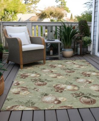 Holiday Washable Indoor/Outdoor ACN1828 2'6"x3'10" Area Rug