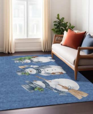 Holiday Washable Indoor/Outdoor ACN1826 5'x7'6" Area Rug