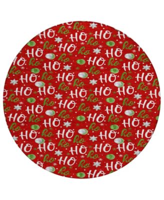 Addison - Holiday Washable Indoor/Outdoor ACN1810 Round Area Rug