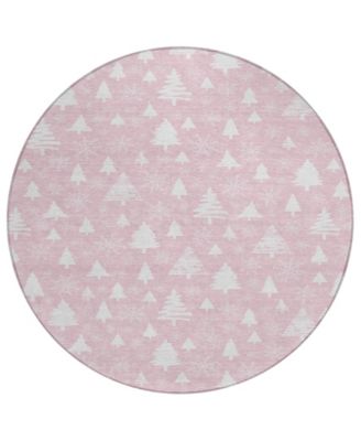 Addison - Holiday Washable Indoor/Outdoor ACN1815 Round Area Rug