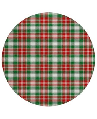 Addison - Holiday Washable Indoor/Outdoor ACN1817 Round Area Rug