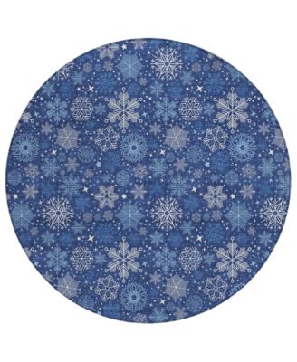 Addison - Holiday Washable Indoor/Outdoor ACN1823 Round Area Rug