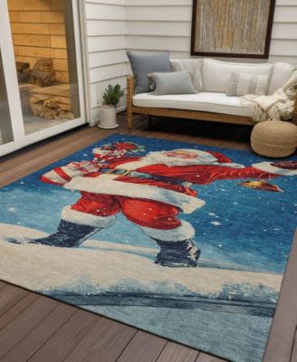 Holiday Washable Indoor/Outdoor ACN1807 8'x10' Area Rug
