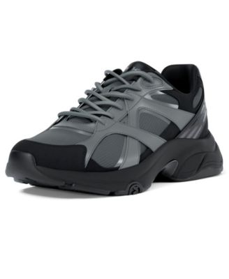 Men's Leo Mixed-Media Trainer Shoes