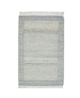 Obeetee Nu Maison Soft Border Rug Collection In Blue