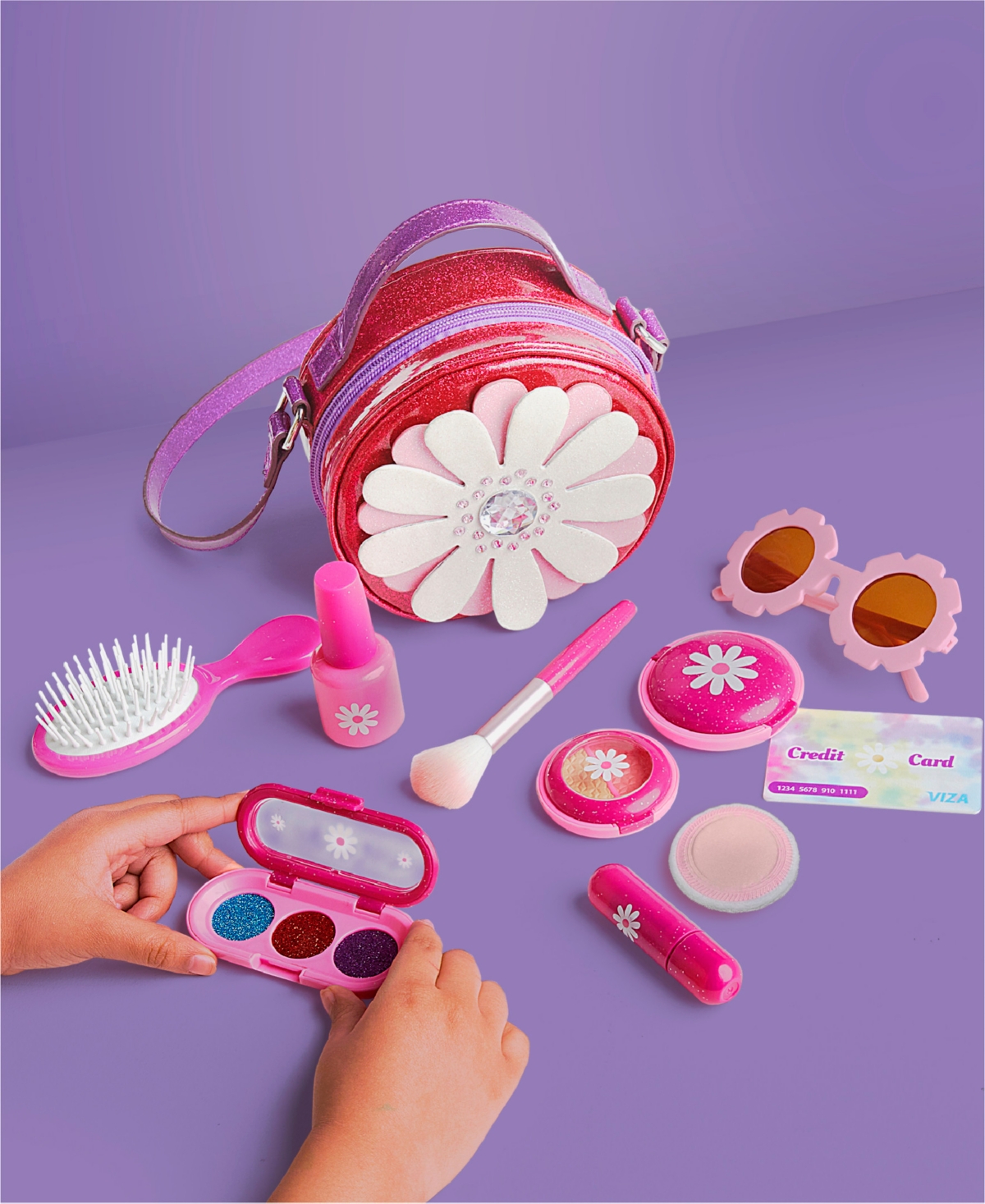 Journey Girls Glamour Purse Pretend Fashion Set In Multi