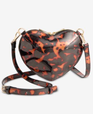 On 34th Barrii Tortoise Shell Mini Heart Crossbody, Exclusively at
