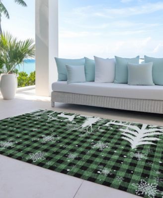 Holiday Washable Indoor/Outdoor ACN1824 2'6"x3'10" Area Rug