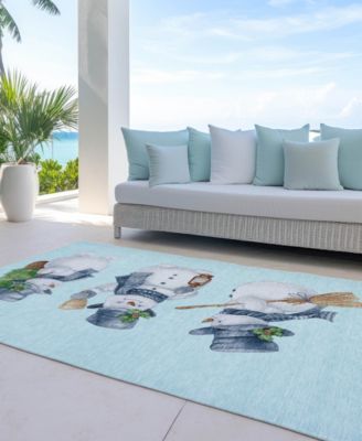 Holiday Washable Indoor/Outdoor ACN1826 2'6"x3'10" Area Rug