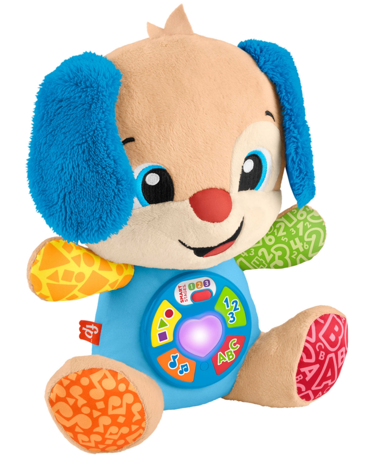 Fisher Price Laugh And Learn Smart Stages Puppy Plush Musical Learning Toy In Multi